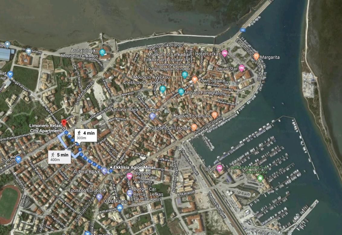 Limonero New City Apartment 1 With Private Parking Lefkáda Dış mekan fotoğraf